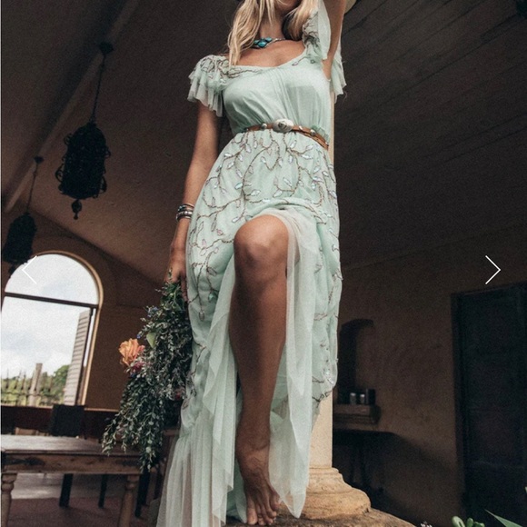 Chasing Unicorns Cajun Moon Tulle Maxi Dress - Picture 4 of 15